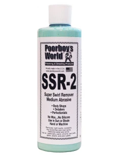 POORBOY'S WORLD SSR 2 Medium Abrasive Swirl Remover 473ml      