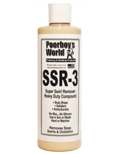 POORBOY'S WORLD SSR 3 Heavy Duty Compound 473ml        