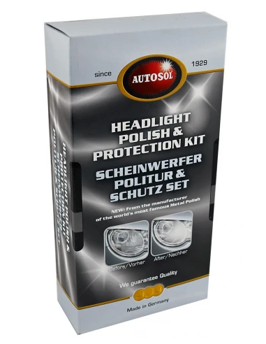 AUTOSOL Headlight Polish & Protection Kit