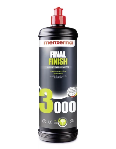 MENZERNA Final Finish FF3000 1Litr + MIKROFIBRA GRATIS