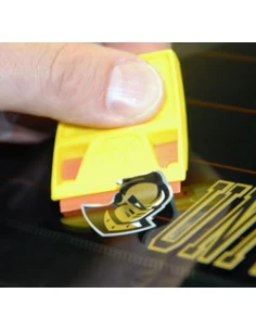 EZ Grip Plastic Razor Blade Holder & 5 Blades 2