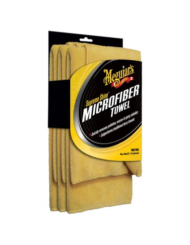 MEGUIAR'S Supreme Shine Microfiber Towels 3-pack