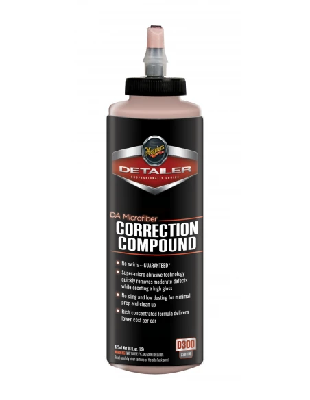 MEGUIAR'S DA Microfiber Correction Compound 16oz