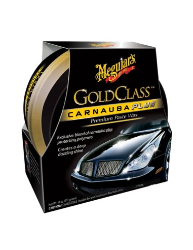 MEGUIAR'S Gold Class Carnauba Plus Premium Paste Wax 311g