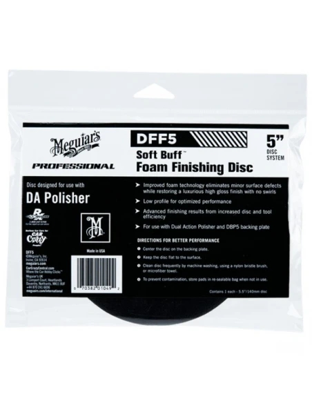 MEGUIAR'S DA Foam Finishing Disc 5" 150mm