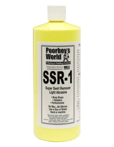 POORBOY'S WORLD SSR 1 Light Abrasive Swirl Remover 946 ml