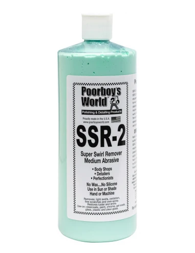 POORBOY?S WORLD SSR 2 Medium Abrasive Swirl Remover       