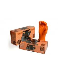 ORANGE MAMBA Nitrile Gloves...