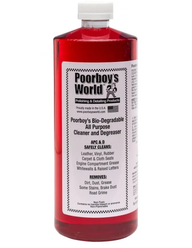 POORBOY'S WORLD Bio-Degradable All Purpose Cleaner & Degreaser 946ml