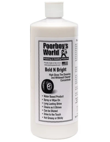 POORBOY'S WORLD Bold N Bright Tire Dressing (946ml)