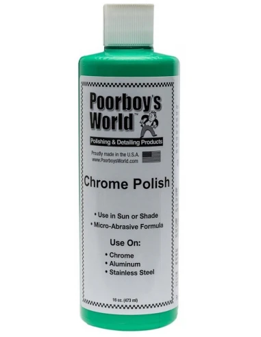 POORBOY'S WORLD CHROME POLISH 473ml