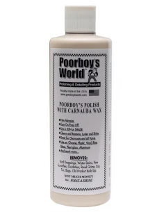 POORBOY'S Polish with Carnauba Wax