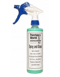 POORBOY'S WORLD Spray & Gloss 473ml