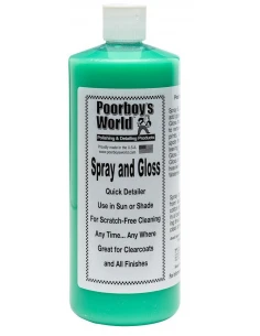 POORBOY'S WORLD Spray & Gloss 946ml