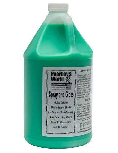 POORBOY`S WORLD Spray & Gloss (3,8L)