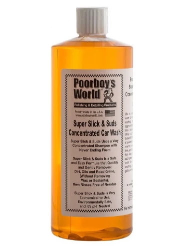 POORBOY'S WORLD Super Slick & Suds Concentrated Car Wash 946ml