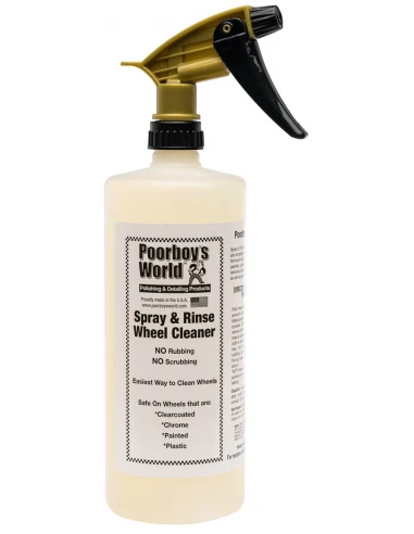POORBOY'S WORLD Spray & Rinse Wheel Cleaner  946ml