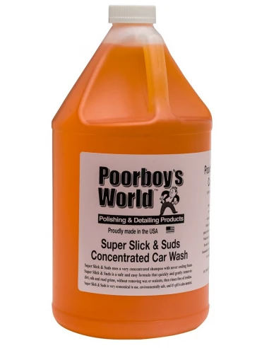 POORBOY'S WORLD Super Slick & Suds Concentrated Car Wash 3,8L