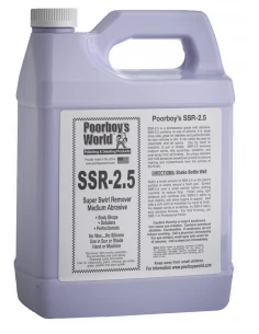 POORBOY`S WORLD SSR 2.5 Medium Super Swirl Remover (3,8L)