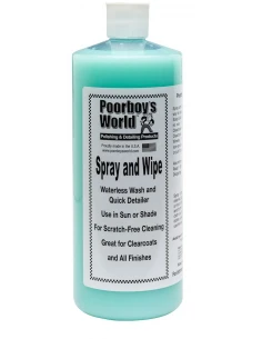 POORBOY'S WORLD Spray & Wipe Waterless Wash 946ml