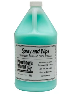 POORBOY`S WORLD Spray & Wipe Waterless Wash 3,8L