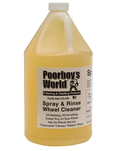 POORBOY`S WORLD Spray & Rinse Wheel Cleaner (3,8L)