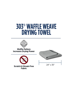 303 Waffle Weave Drying Towel 2